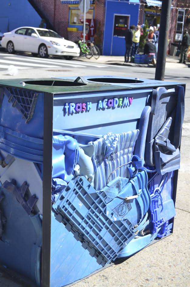 Trash Academy Celebrates Installation of Street Furniture From Recycled Objects -03